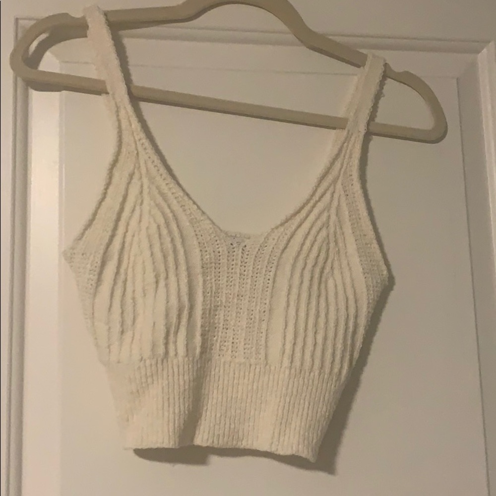 Adorable Cropped Crochet Tank!